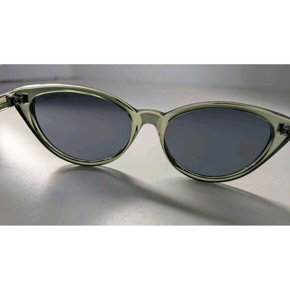 Tommy Hilfiger LIZ WP OL573 Cat Eye Sunglasses Green Crystal Gray Lens main image 4